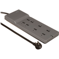 8‑Outlet Surge Protector Power Strip With Right‑Angle Plug