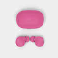 Pink Wireless In‑Ear Bluetooth Earbuds With Long Playtime Headphones