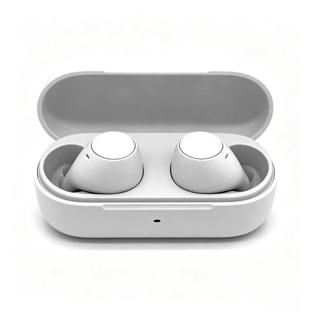 Compact True Wireless In‑Ear Bluetooth Earbuds With Ambient Sound Mode