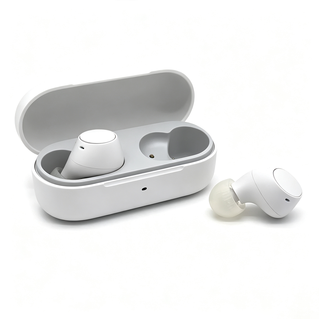 Compact True Wireless In‑Ear Bluetooth Earbuds With Ambient Sound Mode